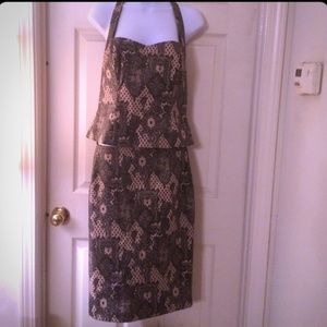 Beautiful Maggie London Sequined skirt & halter